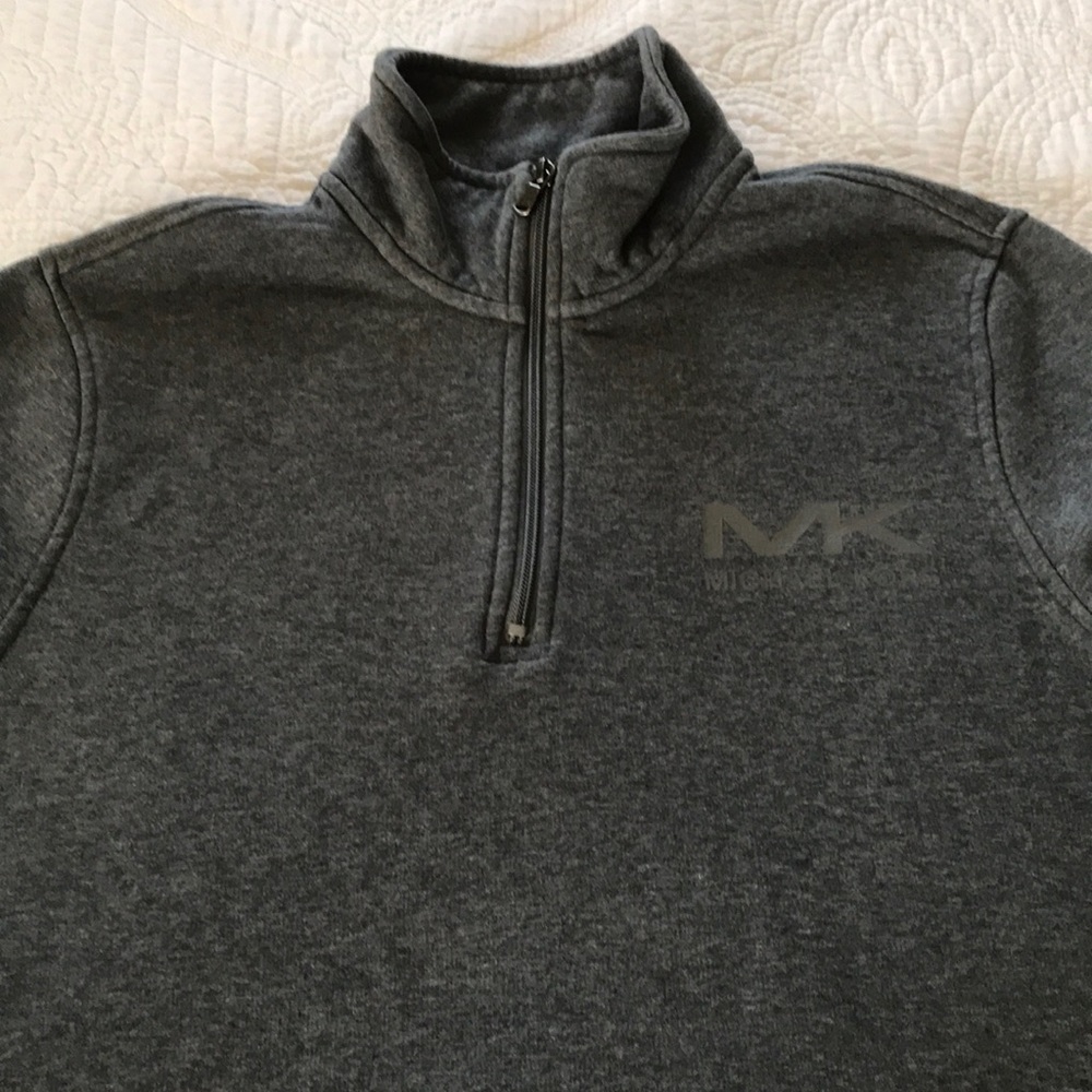 Michael Kors Sweater Crewneck Pullover Gray Size Large